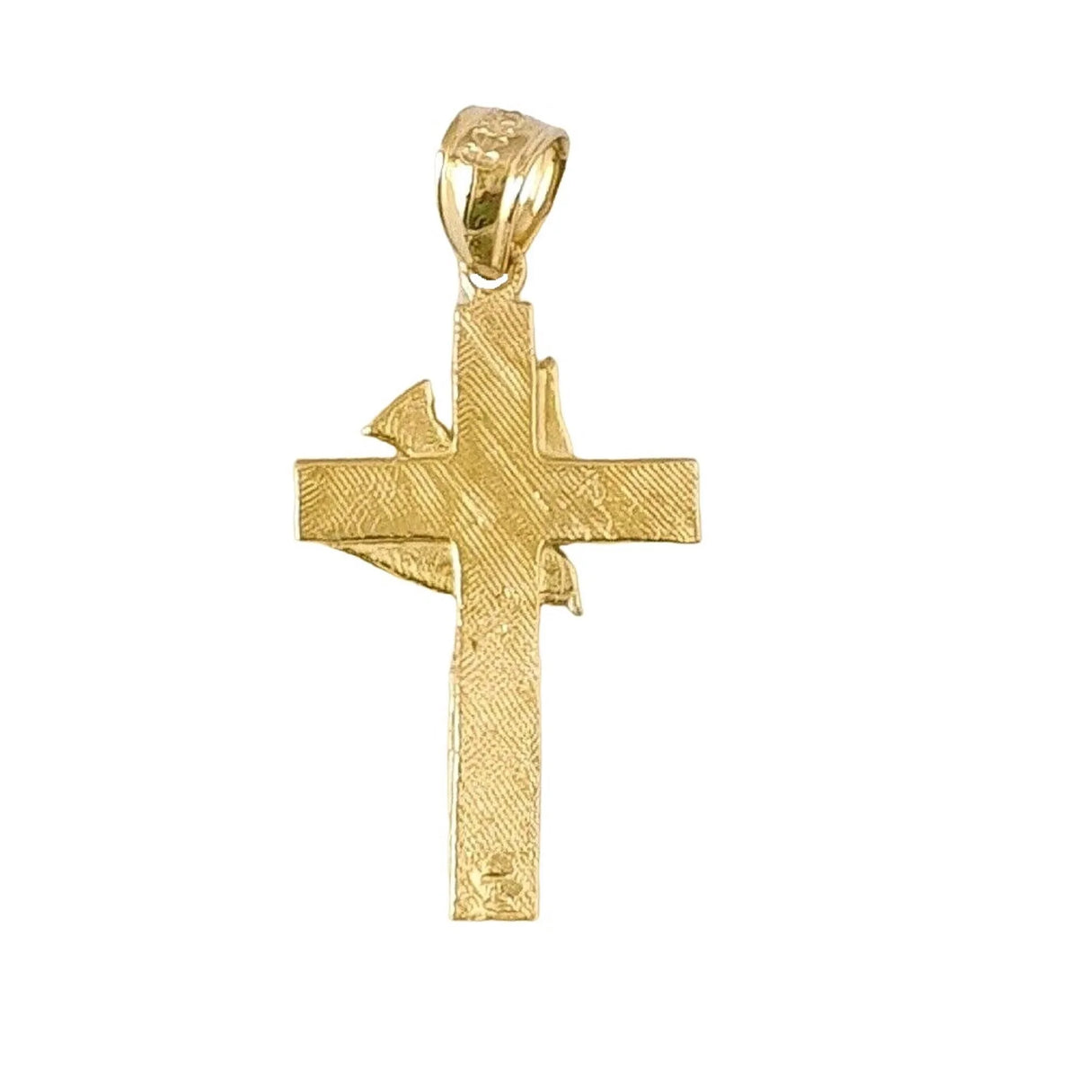 14K Yellow Gold Cross Pendant X522654