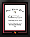 15.75 x 20 in. Black Frame Diploma P5992