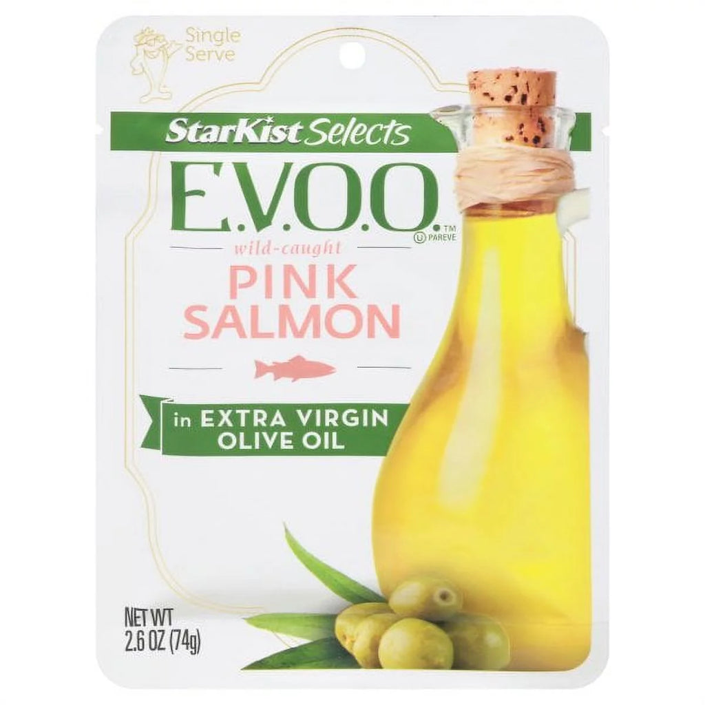 Wild-Caught Pink Salmon 2.6 oz Pouch Pack of 12 S1042