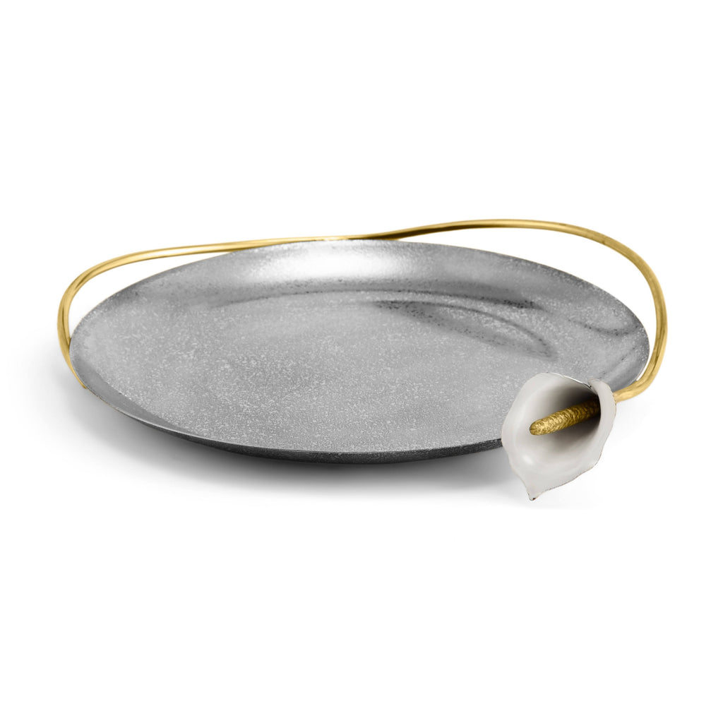 Calla Lily Round Plate O494