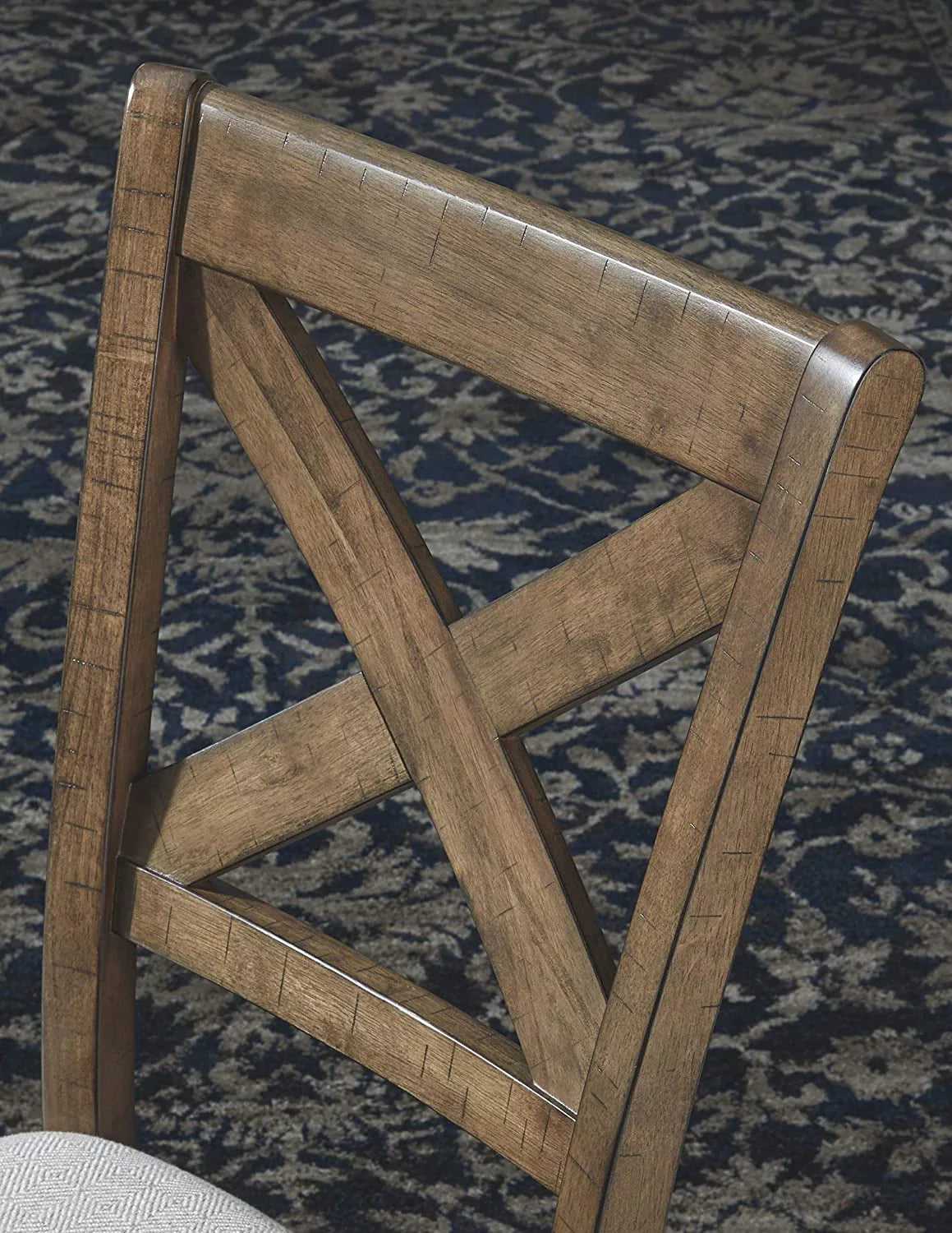Brown Upholstered Dining Room Chair, 2 Count X875