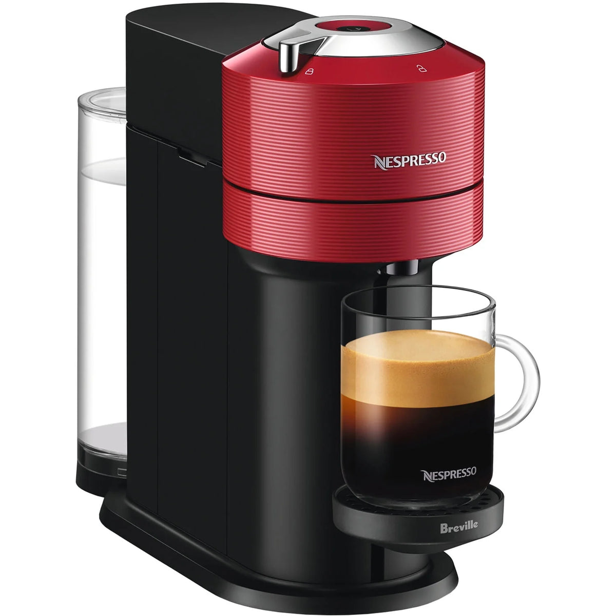 Red Coffee and Espresso Maker F54363