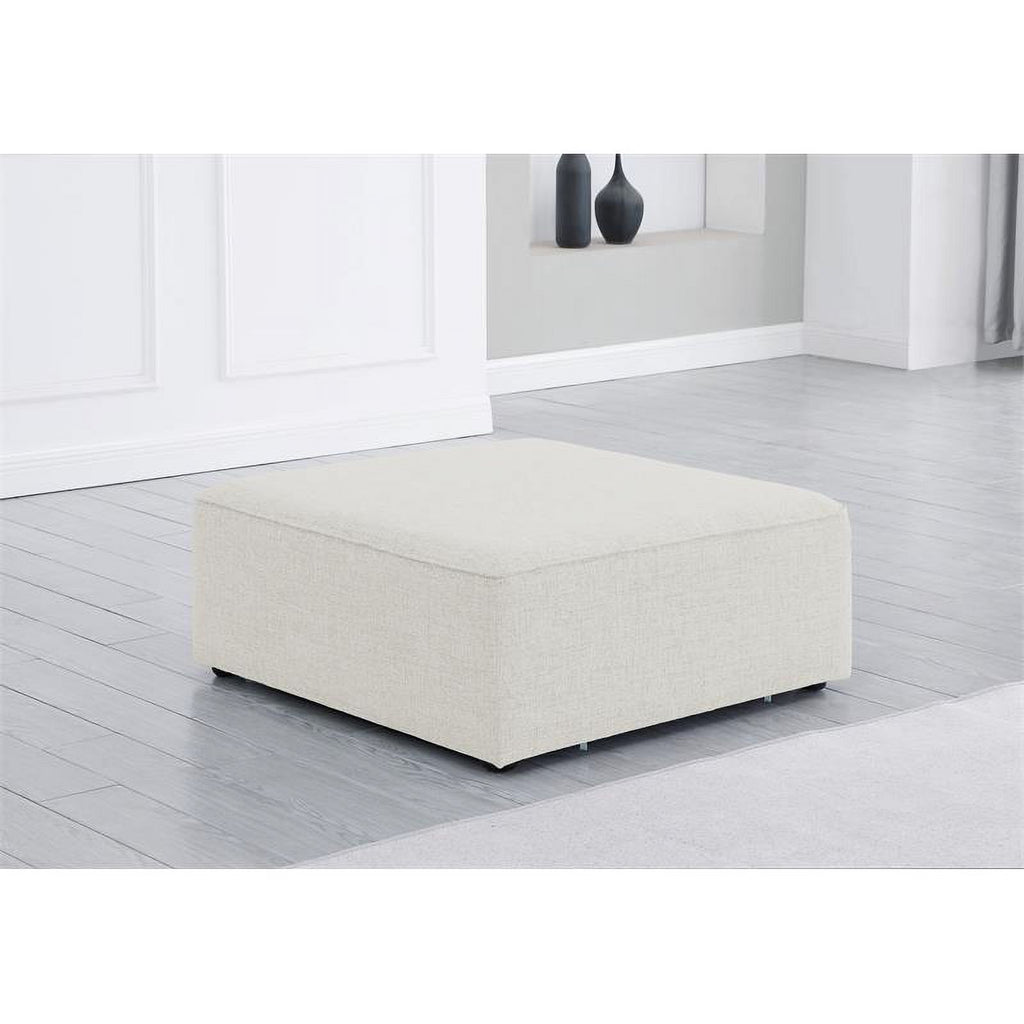 Cream Linen Modular Component X1627