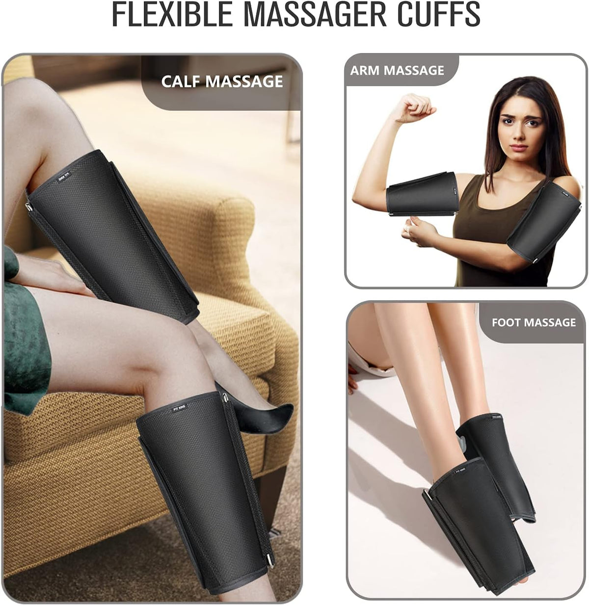 Air Compression Calf Massager with 2 Modes 3 Intensities M7038
