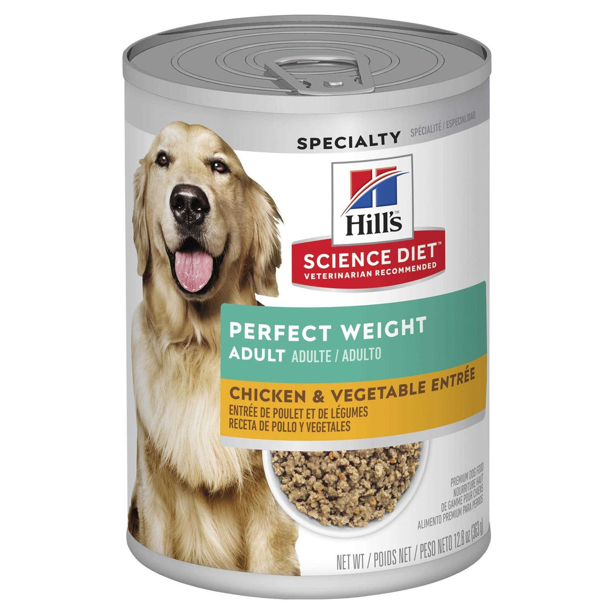 Adult Chicken & Vegetable Entree Canned Dog Food A3529