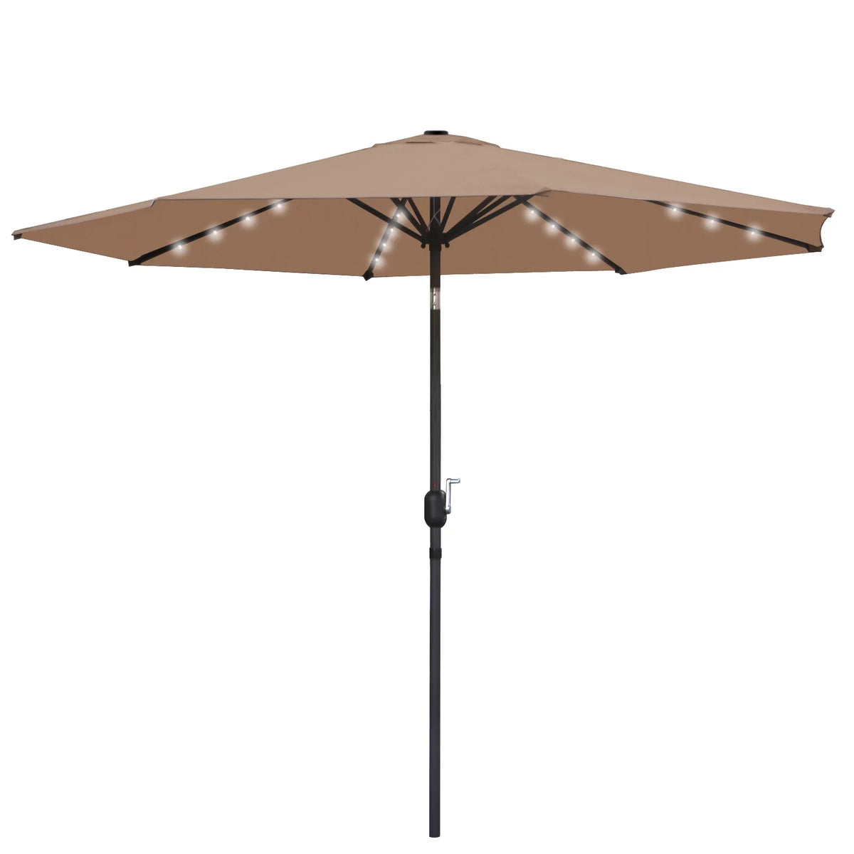 10 ft Patio Umbrella with Crank Lift System H137073