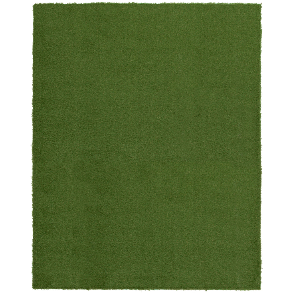 Green 8'x10' Faux Grass Rug S45886