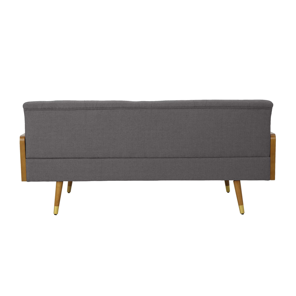 Grey Tufted Fabric Sofa Z4389