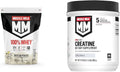 Whey Protein Powder Vanilla 5 Pound & Creatine Powder Unflavored 1.1 Pound C250