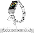 Metal Band Compatible with Fitbit Charge 6/Charge 5 Bands K2653