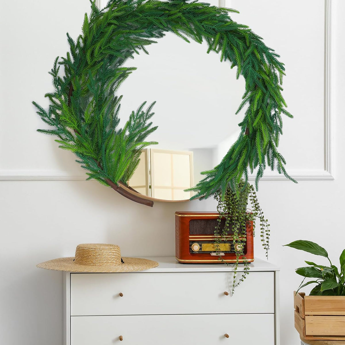 8.85FT Artificial Pine Garland U76579