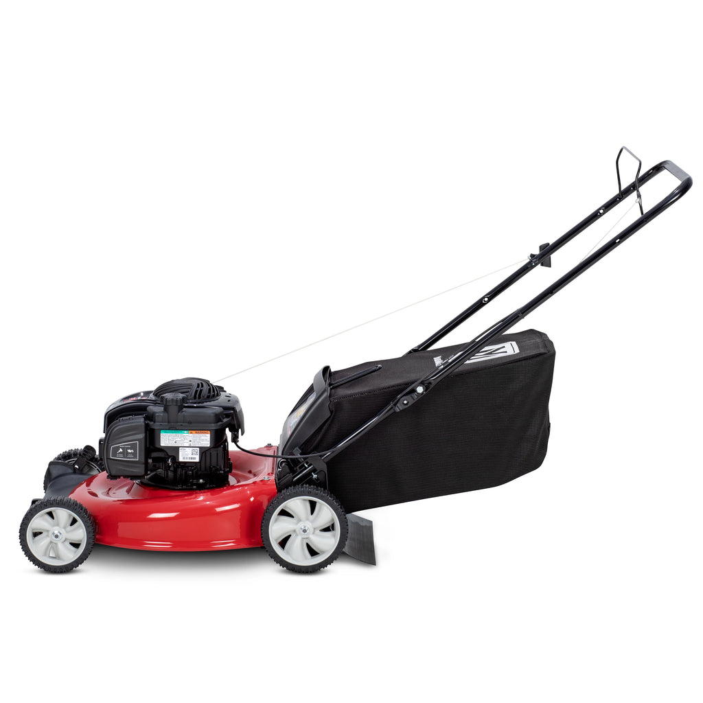 21-in Walk Behind Push Lawn Mower with 140cc Gas Powered Engine R19505