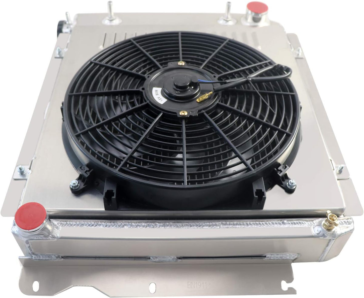 3 Row All Aluminum Radiator with Shroud Fan S1194