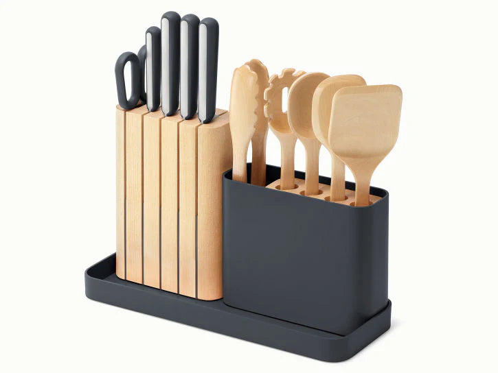 Charcoal 14 Piece Knife & Utensil Set U2092