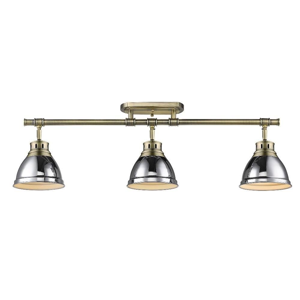 Matte Black Semi-Flush Track Light T430