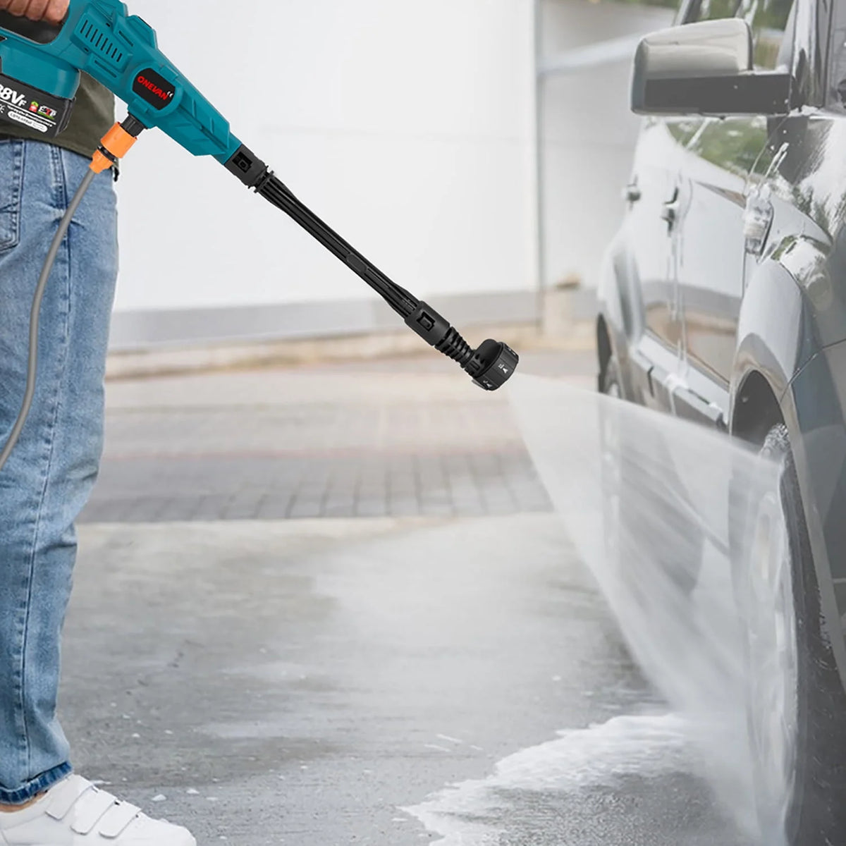 Cordless Battery Powered Pressure Washer Y7142