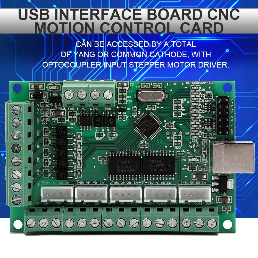 MACH3 Motion Control Card CNC USB Interface Board X821