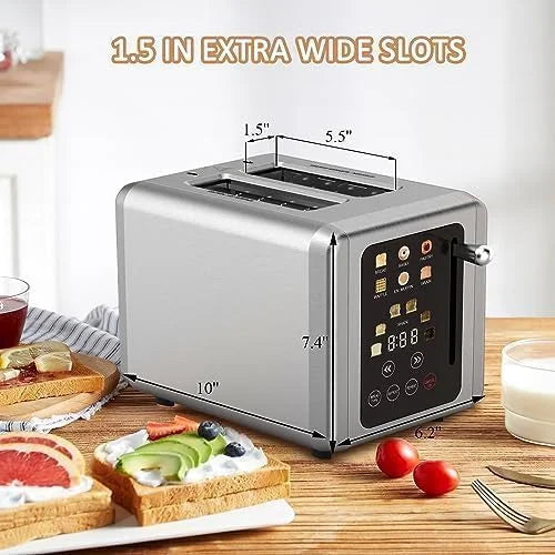 2 Slice Touch Screen Toaster W351655
