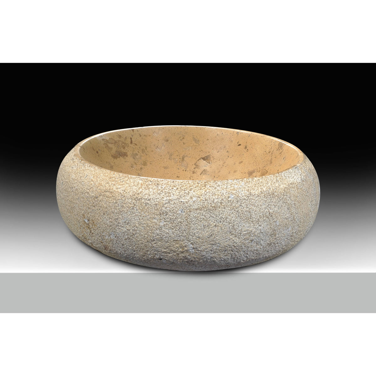 Classic Cream Marble Vessel Sink T71591