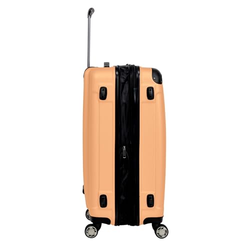 Navy Blue 20-Inch Expandable Hardside Spinner Suitcase Y2640